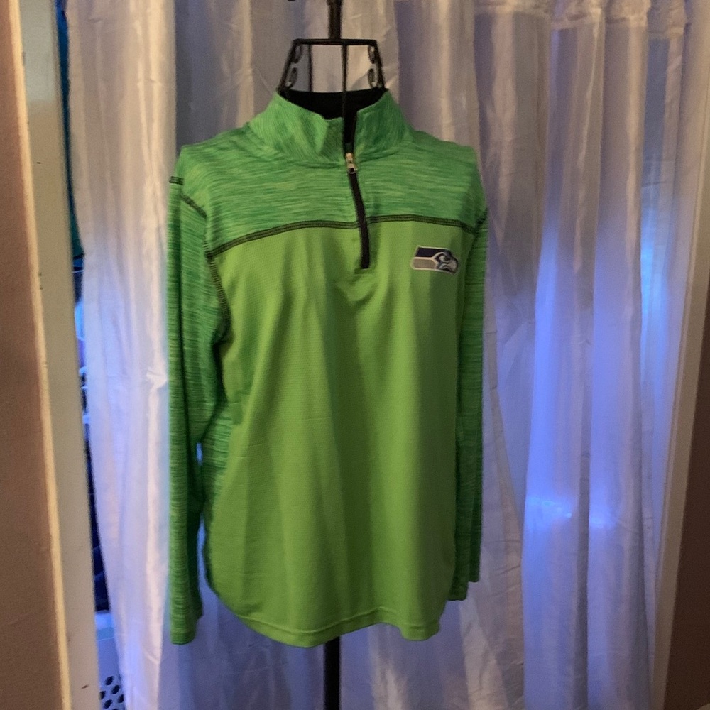 seahawks 1/4 zip